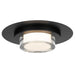 Alteck - AFM0012-3CCT-W-BK - LED Flush Mount - Plate - Sand Black