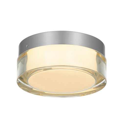 Sunspot LED Flush Mount Brushed Stainless Steel