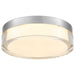 Alteck - AFM0017-3CCT-W-BSS - LED Flush Mount - Sunspot - Brushed Stainless Steel