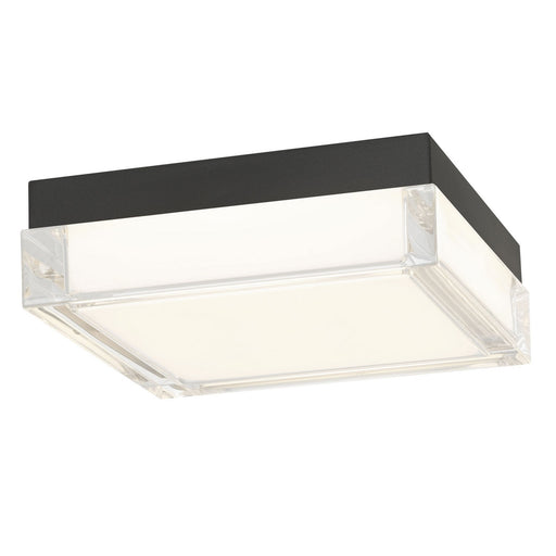 Alteck - AFM0020-3CCT-W-BK - LED Flush Mount - Box - Sand Black