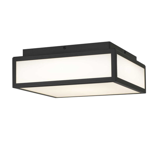 Panel Square LED Flush Mount Sand Black