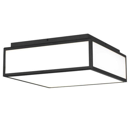 Alteck - AFM0025-3CCT-W-BK - LED Flush Mount - Panel Square - Sand Black