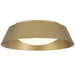 Alteck - AFM0067-5CCT-W-PB - LED Flush Mount - Pez - Painted Brass