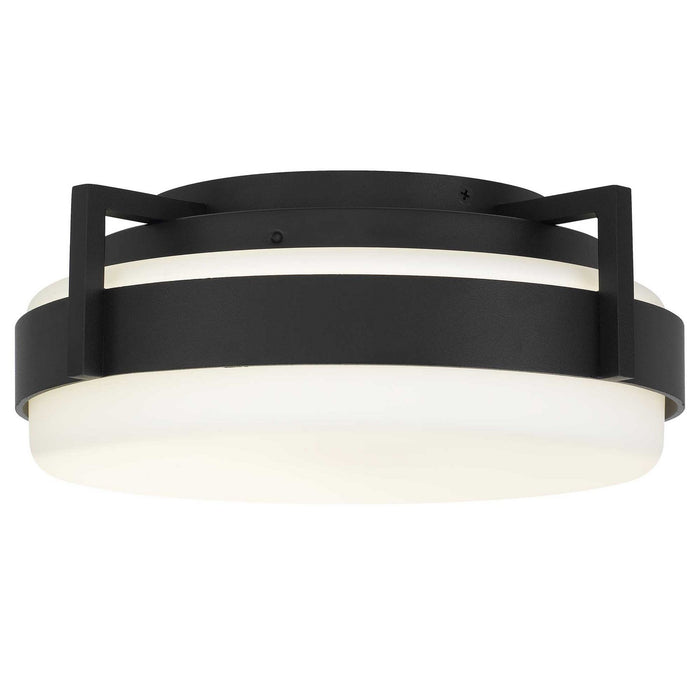 Alteck - AFM0085-5CCT-W-BK - LED Flush Mount - Ted - Sand Black