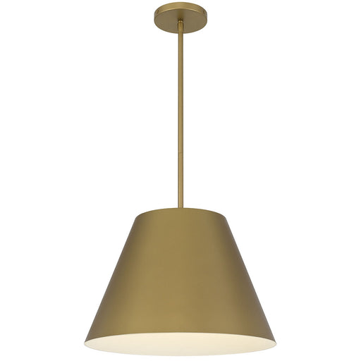 Jaz LED Pendant Painted brass