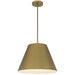 Alteck - AP0077-5CCT-W-PB - LED Pendant - Jaz - Painted brass