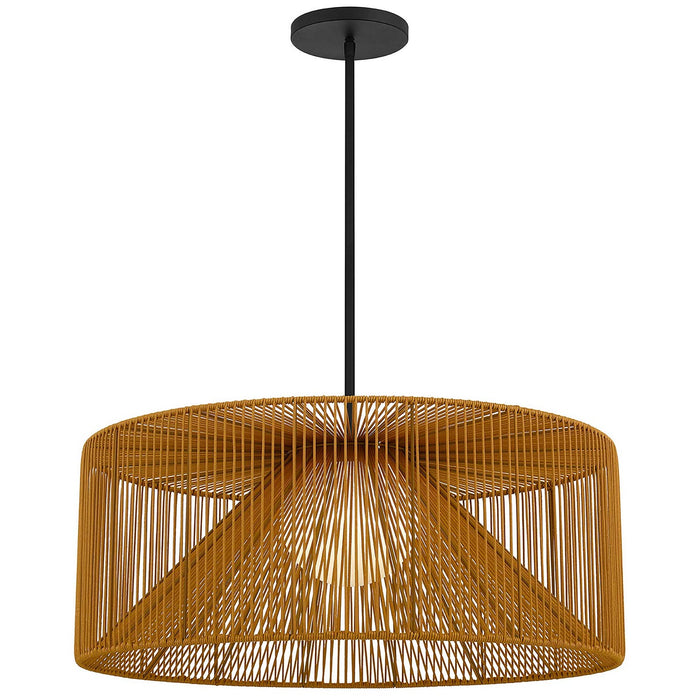 Alteck - AP0150-5CCT-W-BK - LED Pendant - Key West - Sand Black