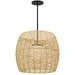Alteck - AP0151-5CCT-W-BK - LED Pendant - Aruba - Sand Black