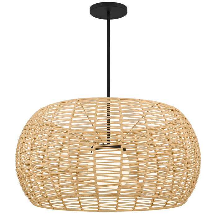 Alteck - AP0152-5CCT-W-BK - LED Pendant - Aruba - Sand Black