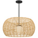 Alteck - AP0152-5CCT-W-BK - LED Pendant - Aruba - Sand Black