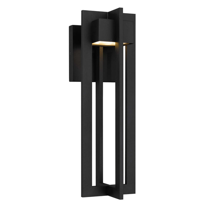 Alteck - AW0002-3CCT-W-BK - LED Wall Sconce - 4 Bar - Sand Black