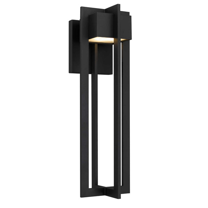 Alteck - AW0004-3CCT-W-BK - LED Wall Sconce - 4 Bar - Sand Black