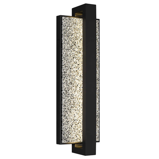 Seafoam LED Wall Sconce Sand Black