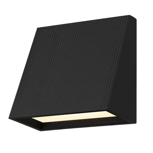 Slant LED Wall Sconce Sand Black