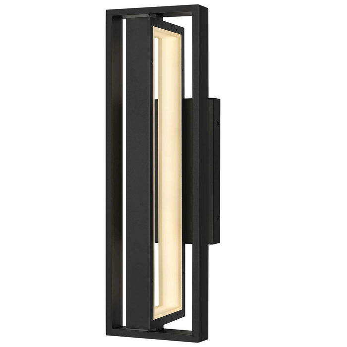 Alteck - AW0053-30-W-BK - LED Wall Sconce - IN & OUT - Sand Black