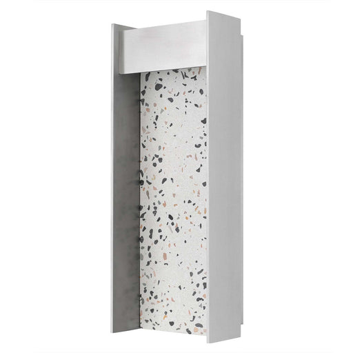 Alteck - AW0095-3CCT-W-BA - LED Wall Sconce - Terrazzo - Brushed Aluminum