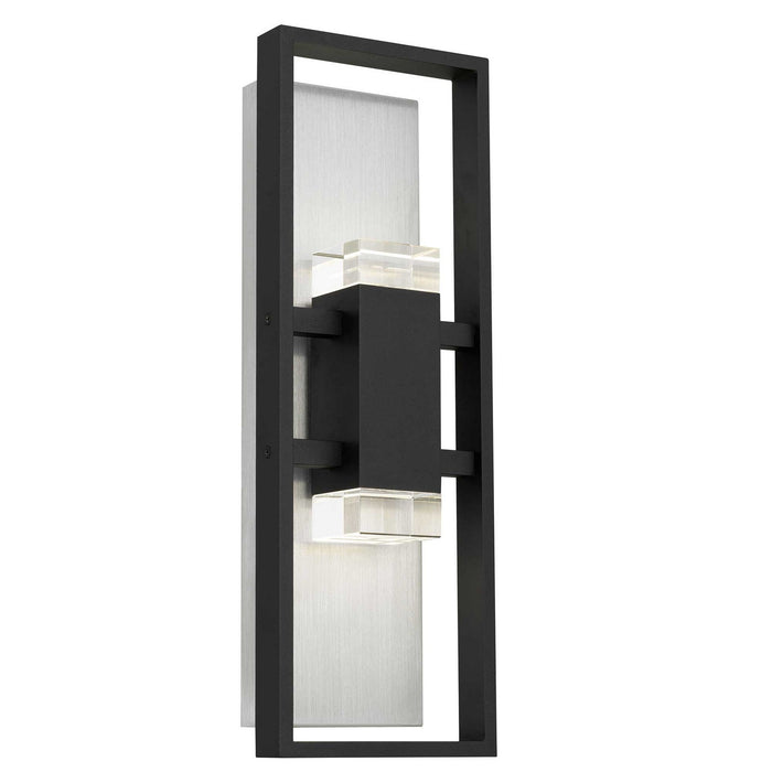 Alteck - AW0106-3CCT-W-BK - LED Wall Sconce - Mars - Sand Black