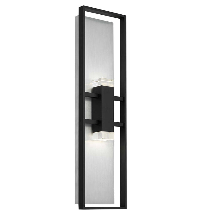 Alteck - AW0108-3CCT-W-BK - LED Wall Sconce - Mars - Sand Black