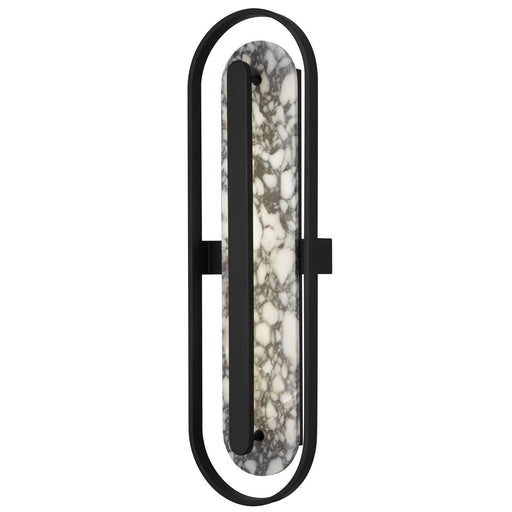 Roundabout LED Wall Sconce Sand Black
