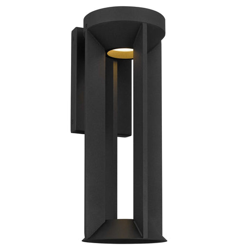 Aura LED Wall Sconce Sand Black