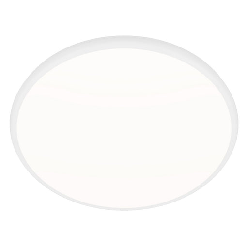 Parthenon LED Flush Mount White