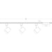 W.A.C. Lighting - H-7011/3-CS-BK - LED Track Luminaire - Ocularc - Black
