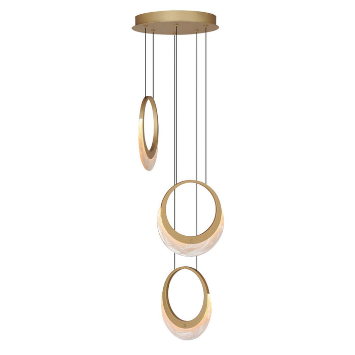 ET2 - E23913-112GLD - LED Pendant - Lyra - Gold