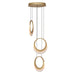 ET2 - E23913-112GLD - LED Pendant - Lyra - Gold