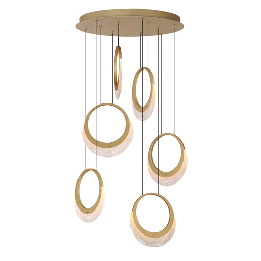 Lyra LED Pendant Gold