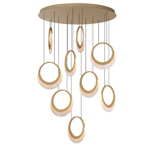 Lyra LED Pendant Gold
