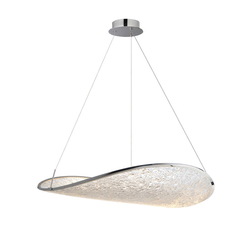 Moonscapes LED Pendant Polished Chrome