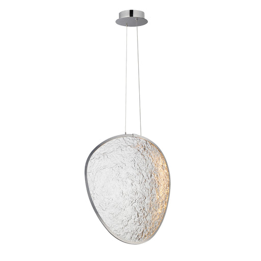 Moonscapes LED Pendant Polished Chrome