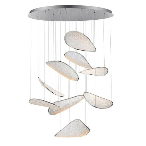 Moonscapes LED Pendant Polished Chrome