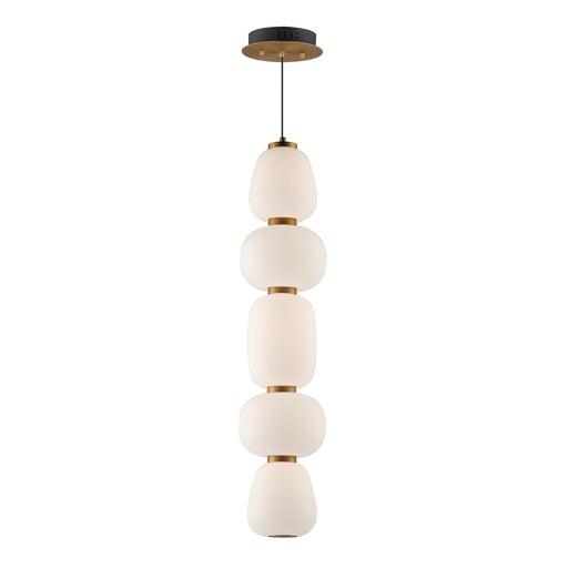 Soji LED Pendant Black / Gold
