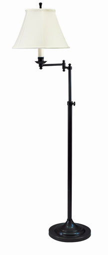Club One Light Floor Lamp Black