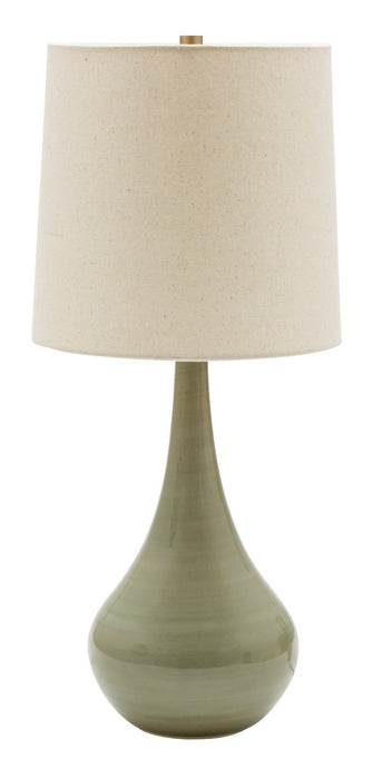 House of Troy - GS180-CG - One Light Table Lamp - Scatchard - Celadon