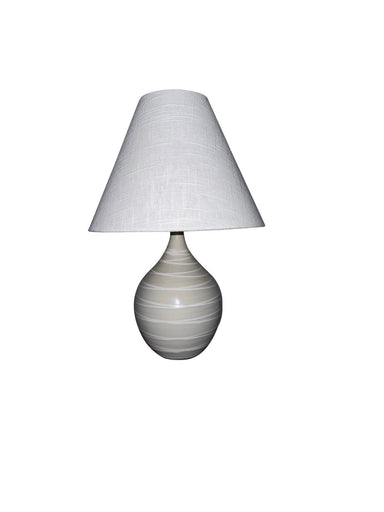 Scatchard One Light Accent Lamp Natural Spiral