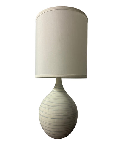 Scatchard One Light Table Lamp Pearl Blue