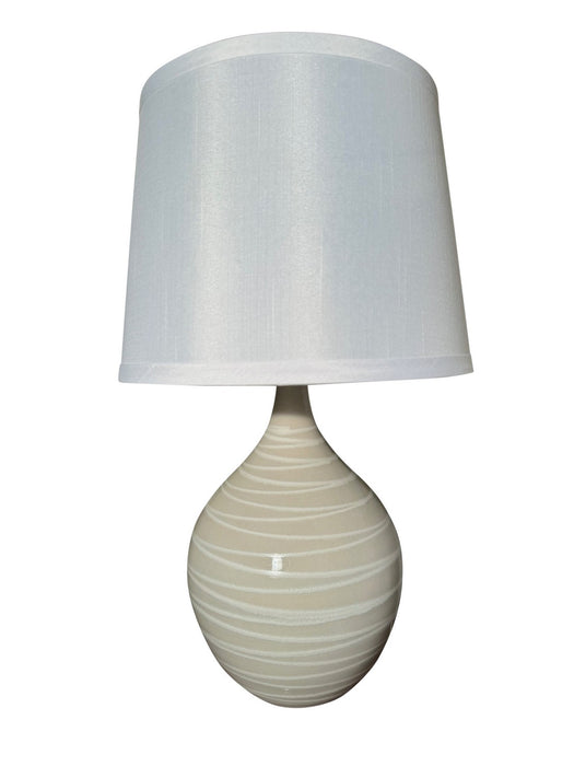 House of Troy - GS202-NS - One Light Table Lamp - Scatchard - Natural Spiral