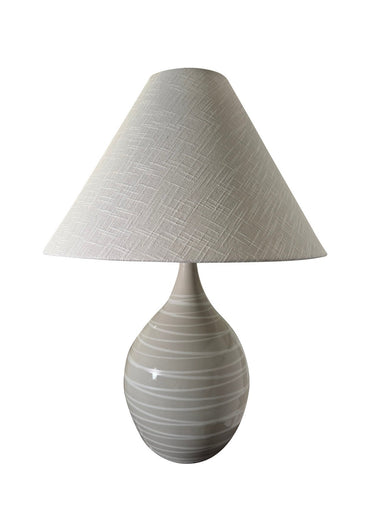 Scatchard One Light Table Lamp Natural Spiral