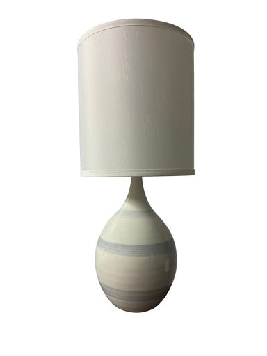 Scatchard One Light Table Lamp Gray Sky