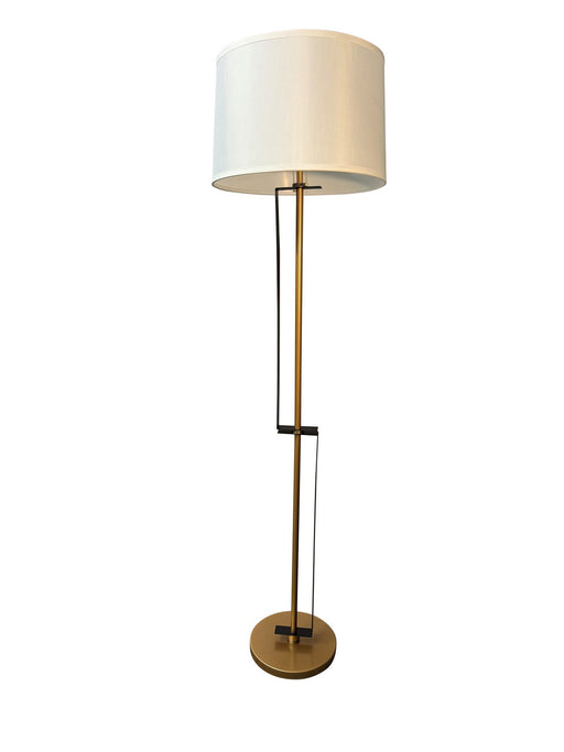 House of Troy - LY704-HGBLK - LED Floor Lamp - Lyndon - Heritage Gold/Black