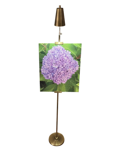 River North LED Floor Lamp Antique Brass/Satin Brass