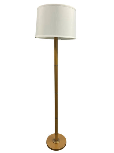 Rupert Three Light Floor Lamp Heritage Gold/Antique Brass
