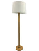 House of Troy - RU703-HGAB - Three Light Floor Lamp - Rupert - Heritage Gold/Antique Brass
