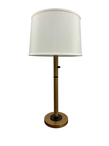 Rupert Three Light Table Lamp Heritage Gold/Black