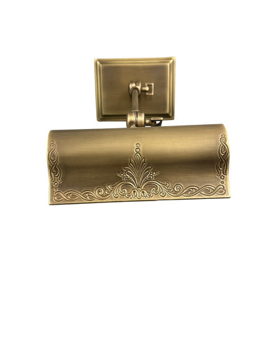 Olivia One Light Picture Light Antique Brass