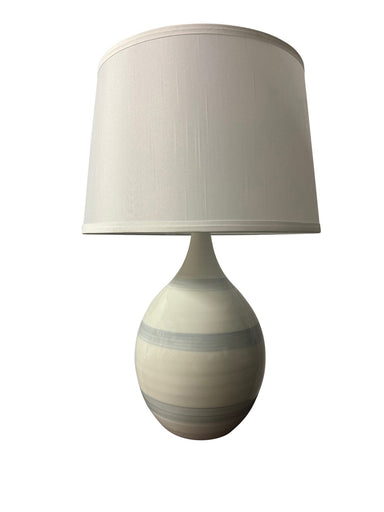 Scatchard One Light Table Lamp Gray Sky