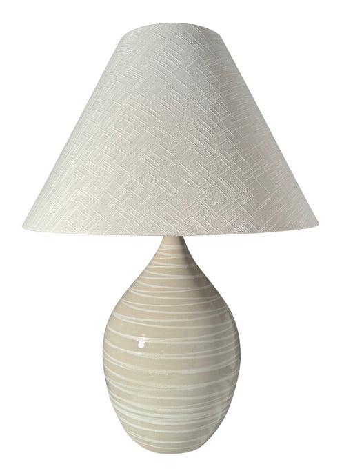 House of Troy - GS400-NS - One Light Table Lamp - Scatchard - Natural Spiral