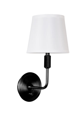 Killington One Light Wall Lamp Black